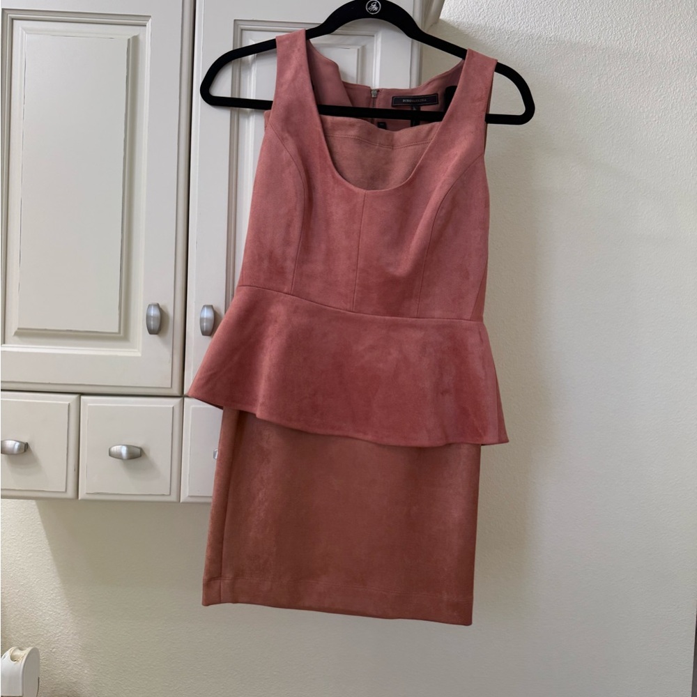 BCBGMaxAzria Pink Mini Dress